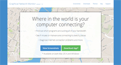 Desktop Screenshot of graphicalnetworkmonitor.com